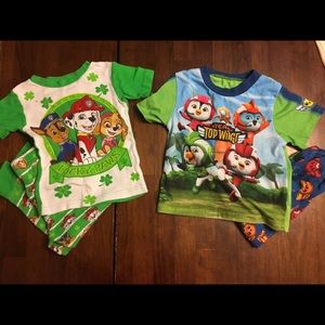 3t and 4t pajama bundle boys